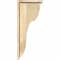 Ekena Millwork Carmel Rough Sawn Corbel w/Backplate, Douglas Fir, 6"W x 12"D x 28"H COR06X12X28CAR01RDF - alternate 2